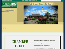 Tablet Screenshot of edenchamber.com